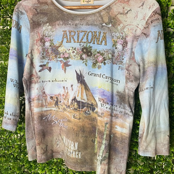 Cactus Arizona Raglan - Picture 2 of 6